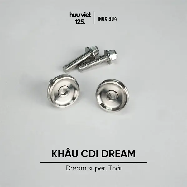 Bộ khâu CDI, khâu cốp Dream (2 khâu + 6li30 dù)