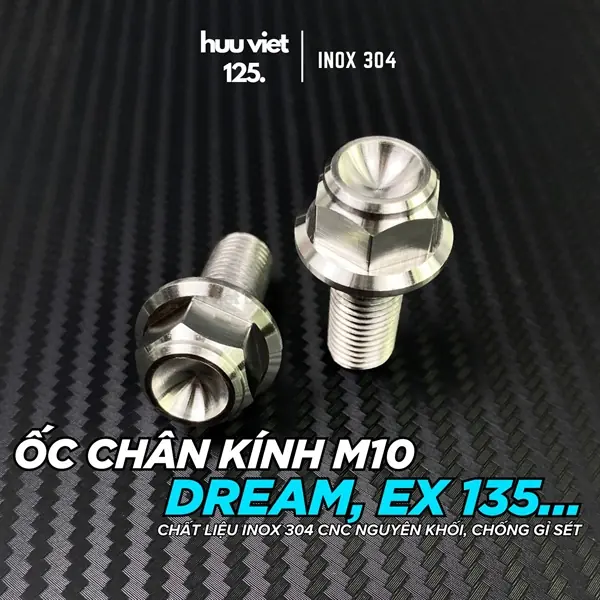 Ốc chân kính