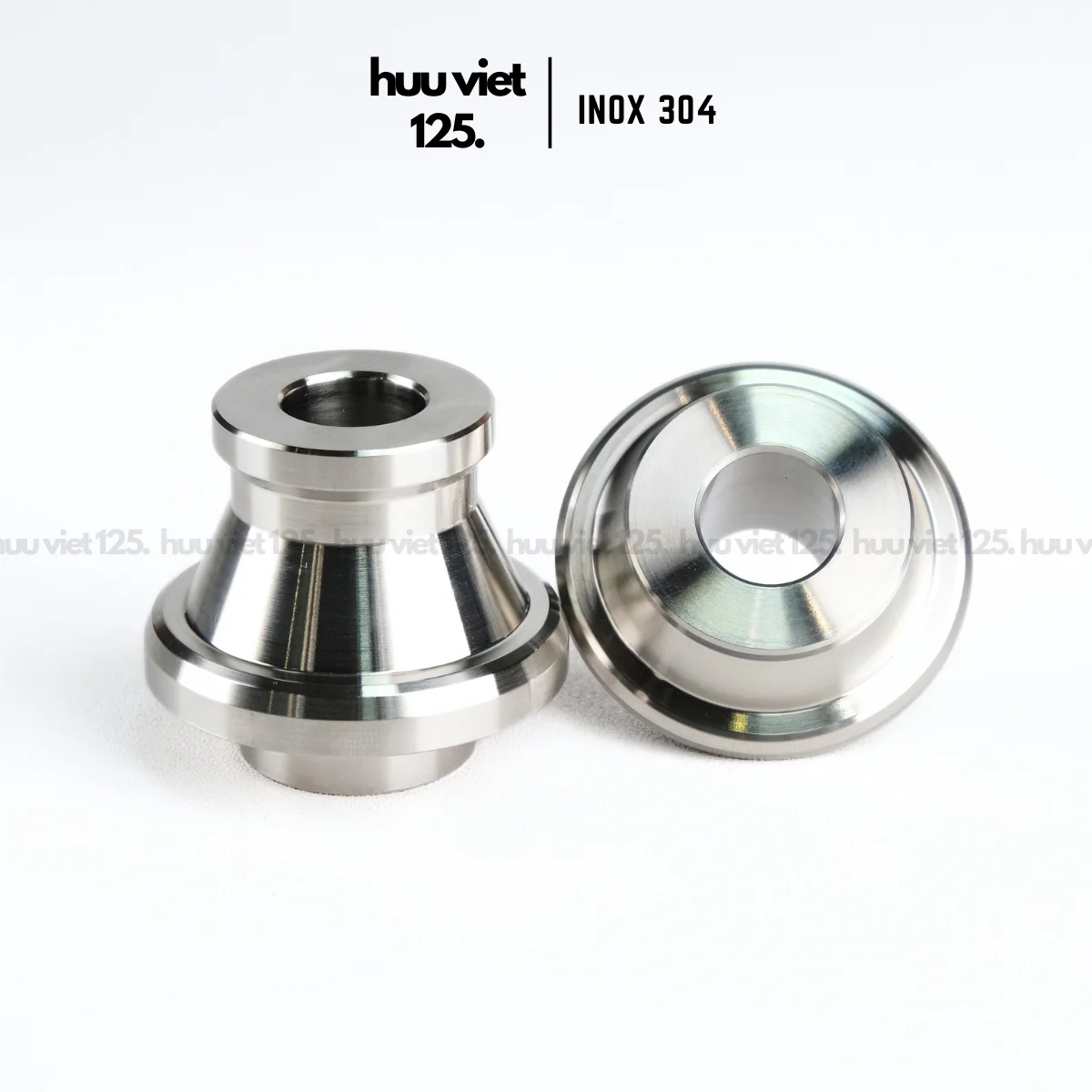 Cục căn bánh trước AB, Vario, Scoopy, Vision 2020-2026 Inox 304 CNC nguyên khối